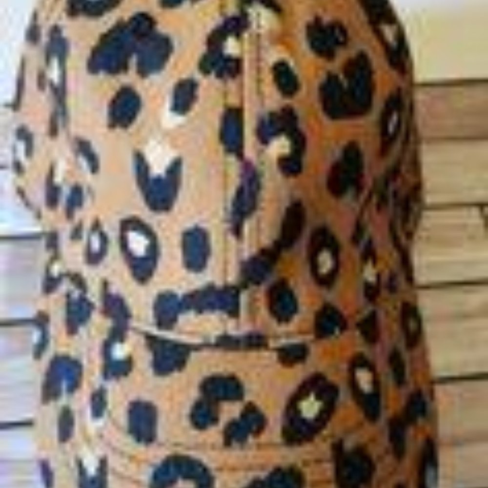 Cheetah Print Ladies  Hat